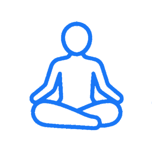 Blue icon of a pregnant person holding their belly with the letter M in the background representing maternity care; the tone is caring and supportive