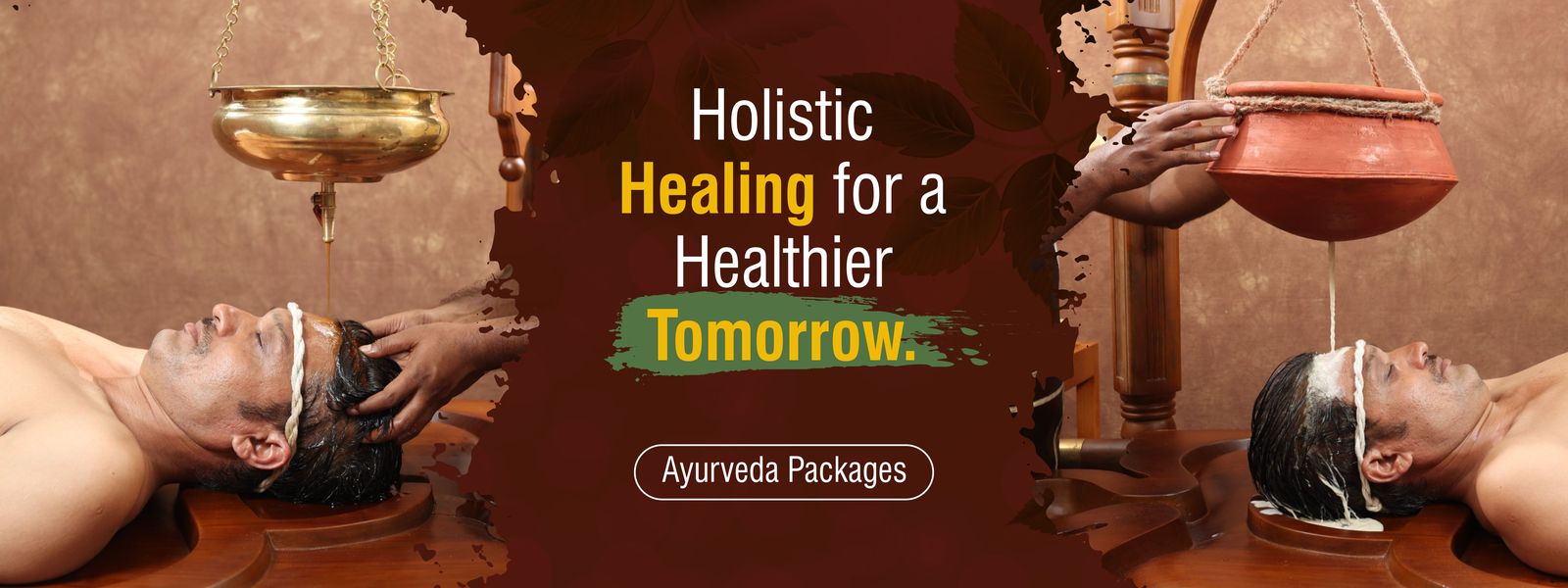 Ayurveda packages at MedAyu: Shirodhara therapy